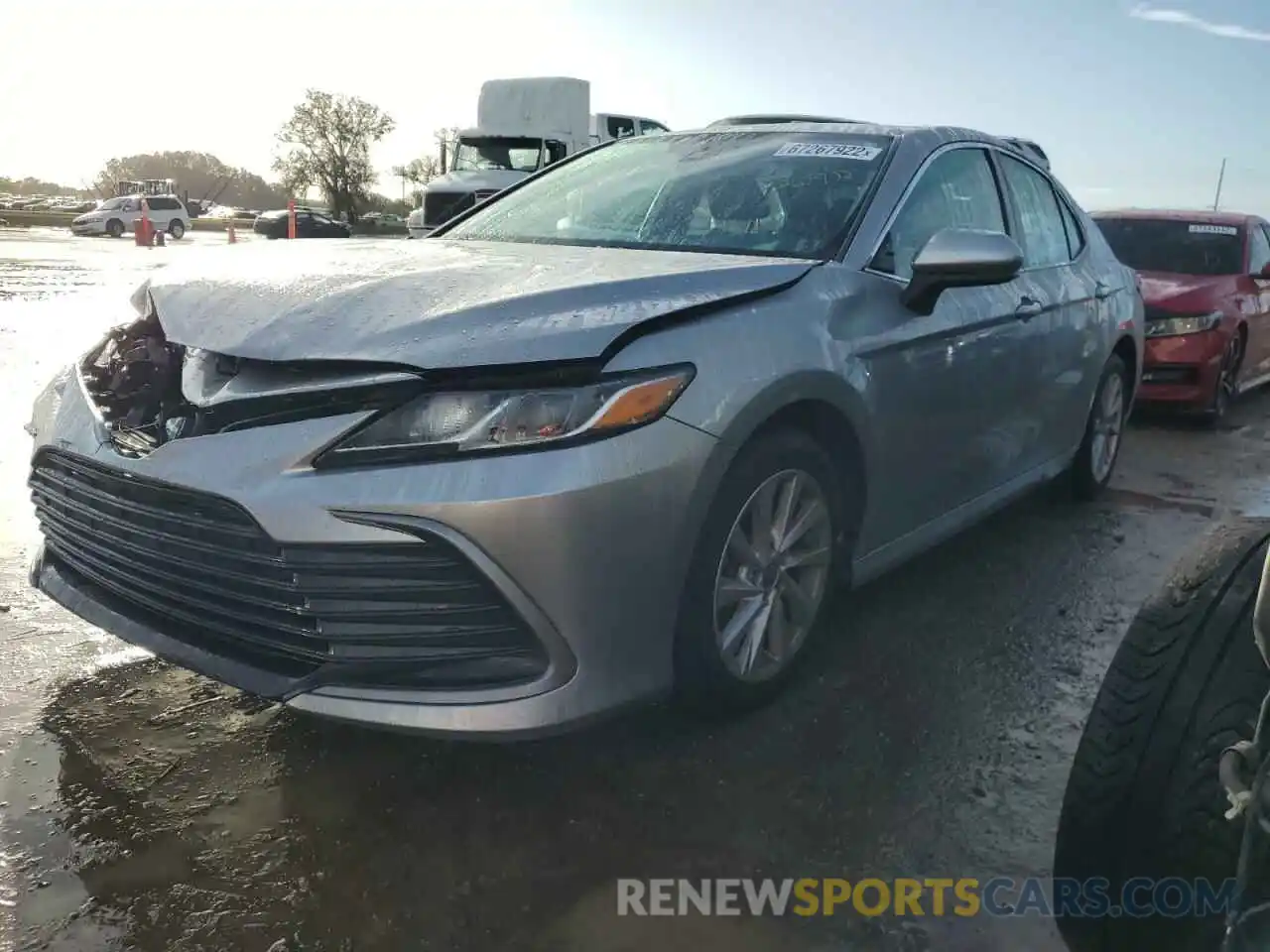 2 Photograph of a damaged car 4T1C11AK7MU598260 TOYOTA CAMRY 2021