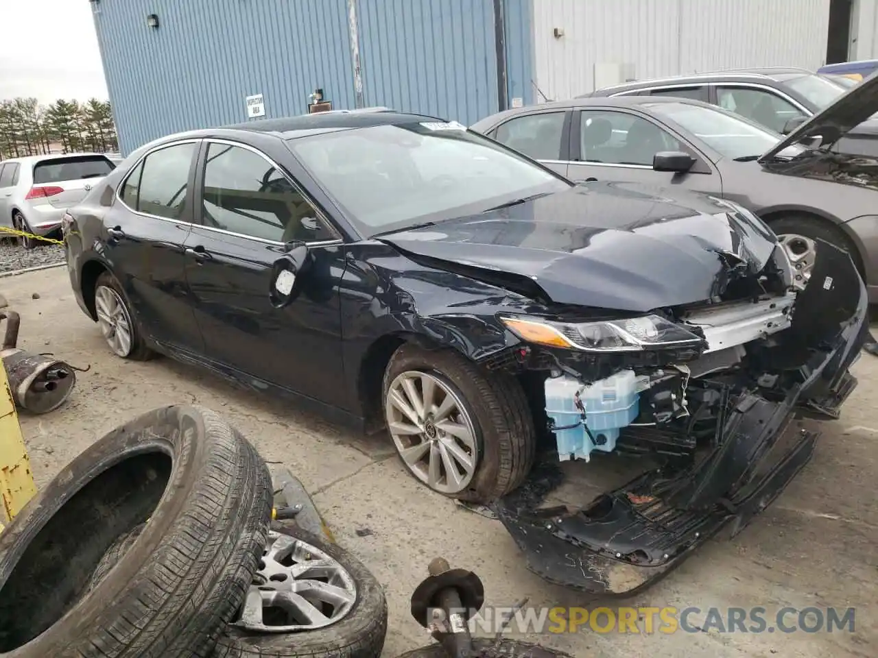 4 Photograph of a damaged car 4T1C11AK7MU599540 TOYOTA CAMRY 2021