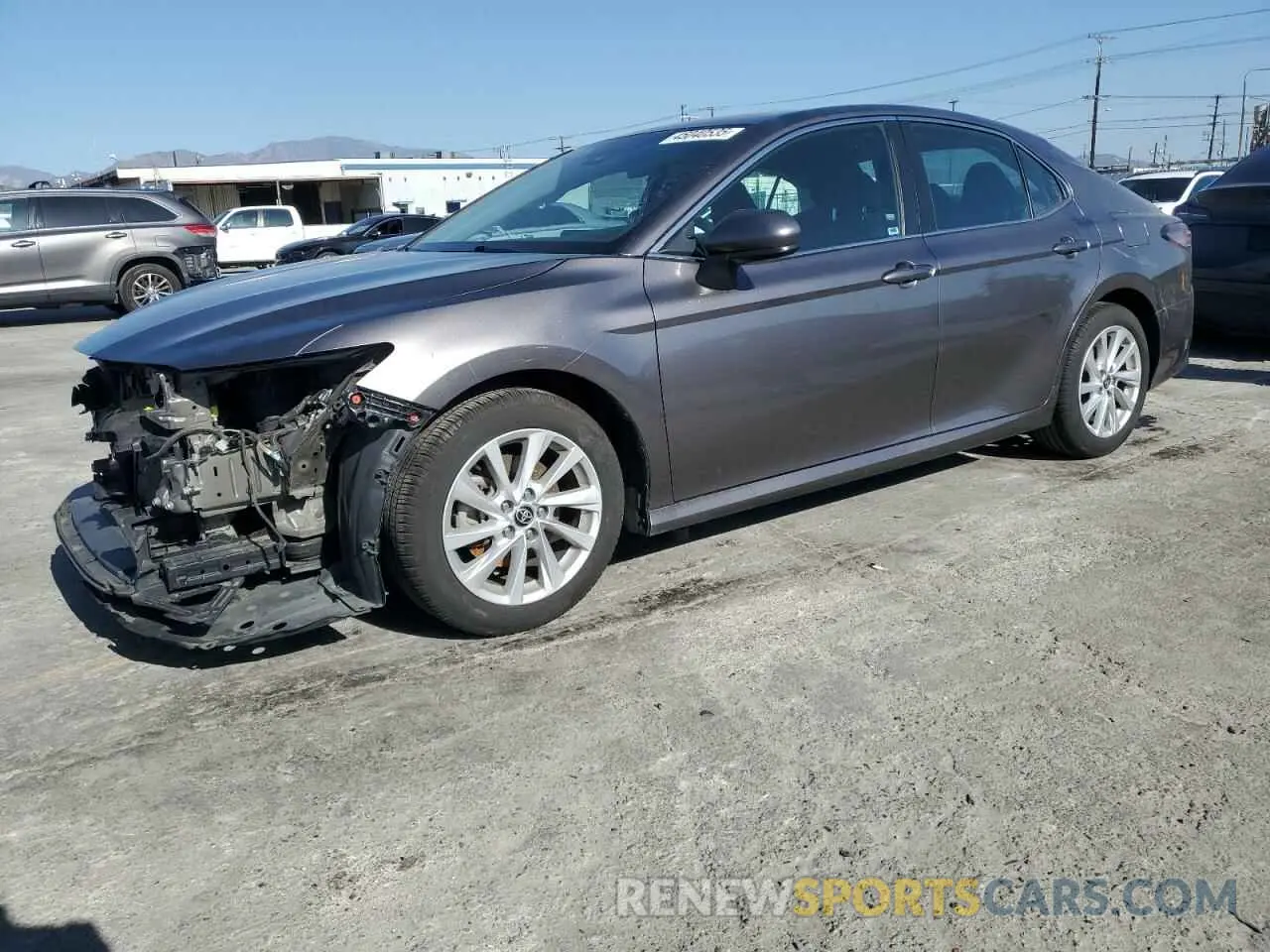 1 Photograph of a damaged car 4T1C11AK8MU417067 TOYOTA CAMRY 2021