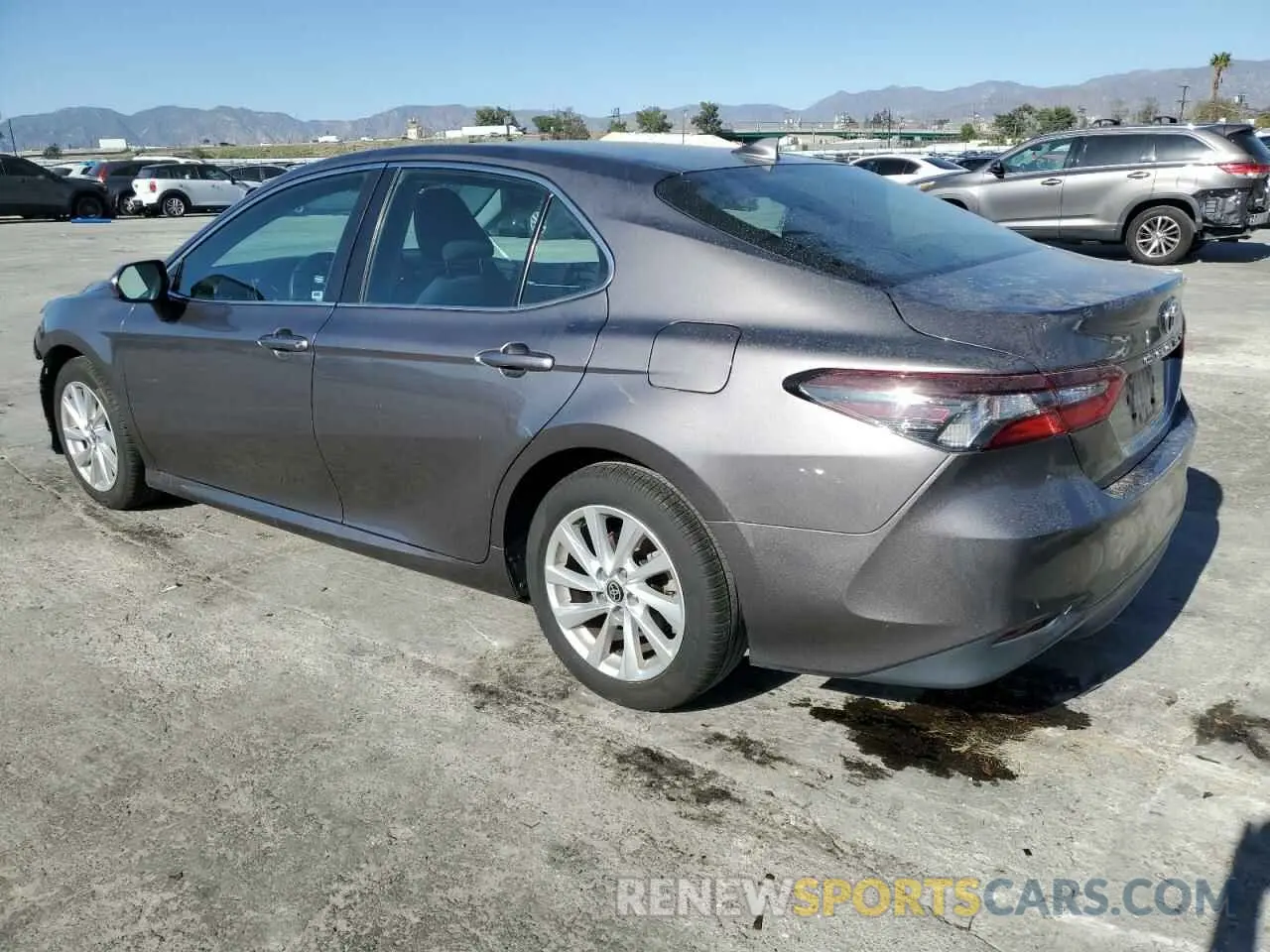 2 Photograph of a damaged car 4T1C11AK8MU417067 TOYOTA CAMRY 2021