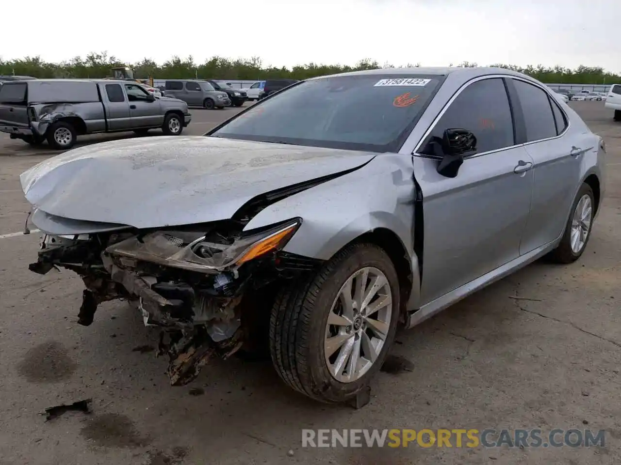 2 Photograph of a damaged car 4T1C11AK8MU419109 TOYOTA CAMRY 2021