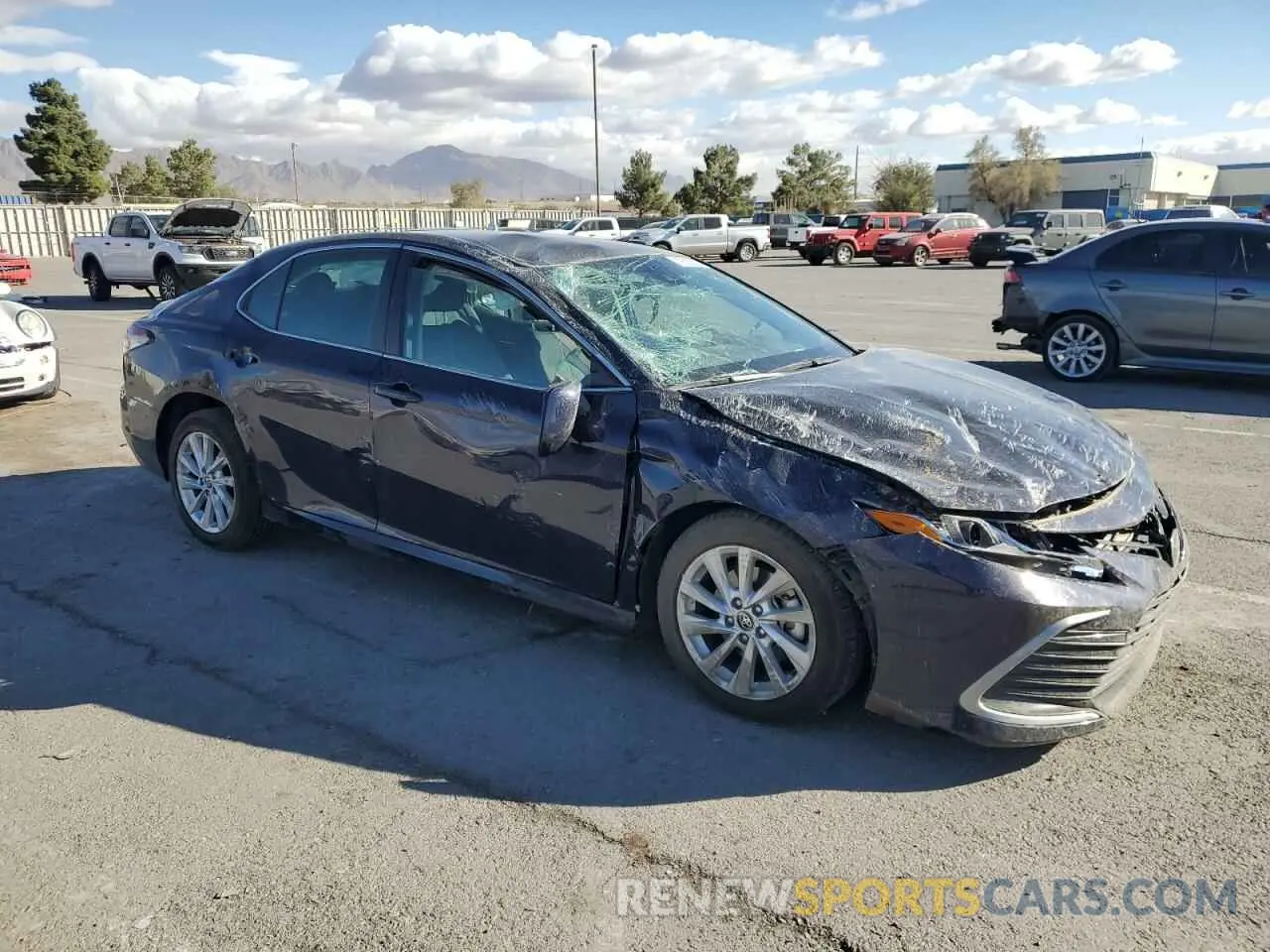 4 Photograph of a damaged car 4T1C11AK8MU456774 TOYOTA CAMRY 2021