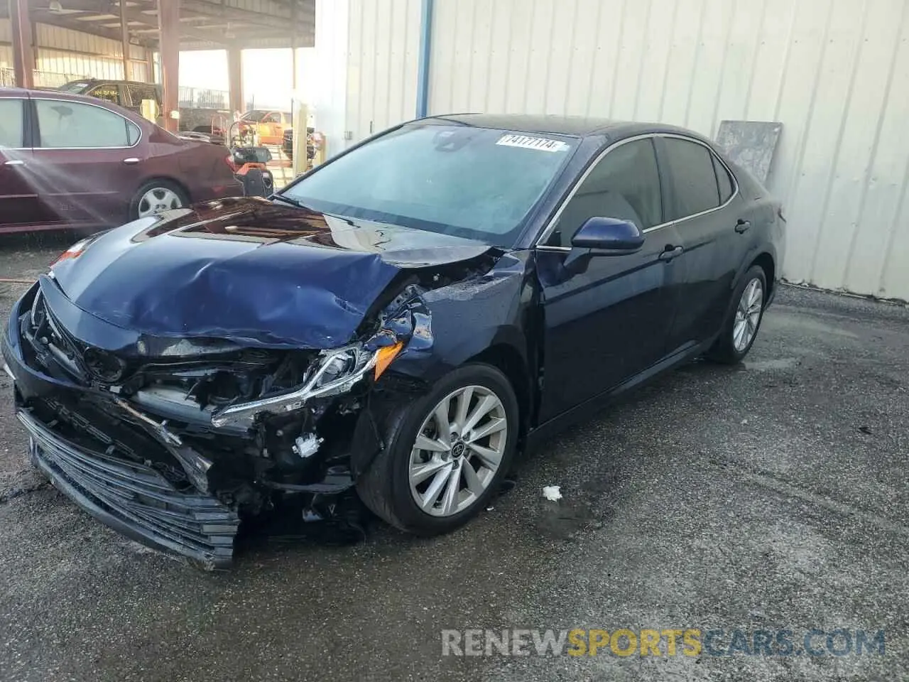 1 Photograph of a damaged car 4T1C11AK8MU479584 TOYOTA CAMRY 2021
