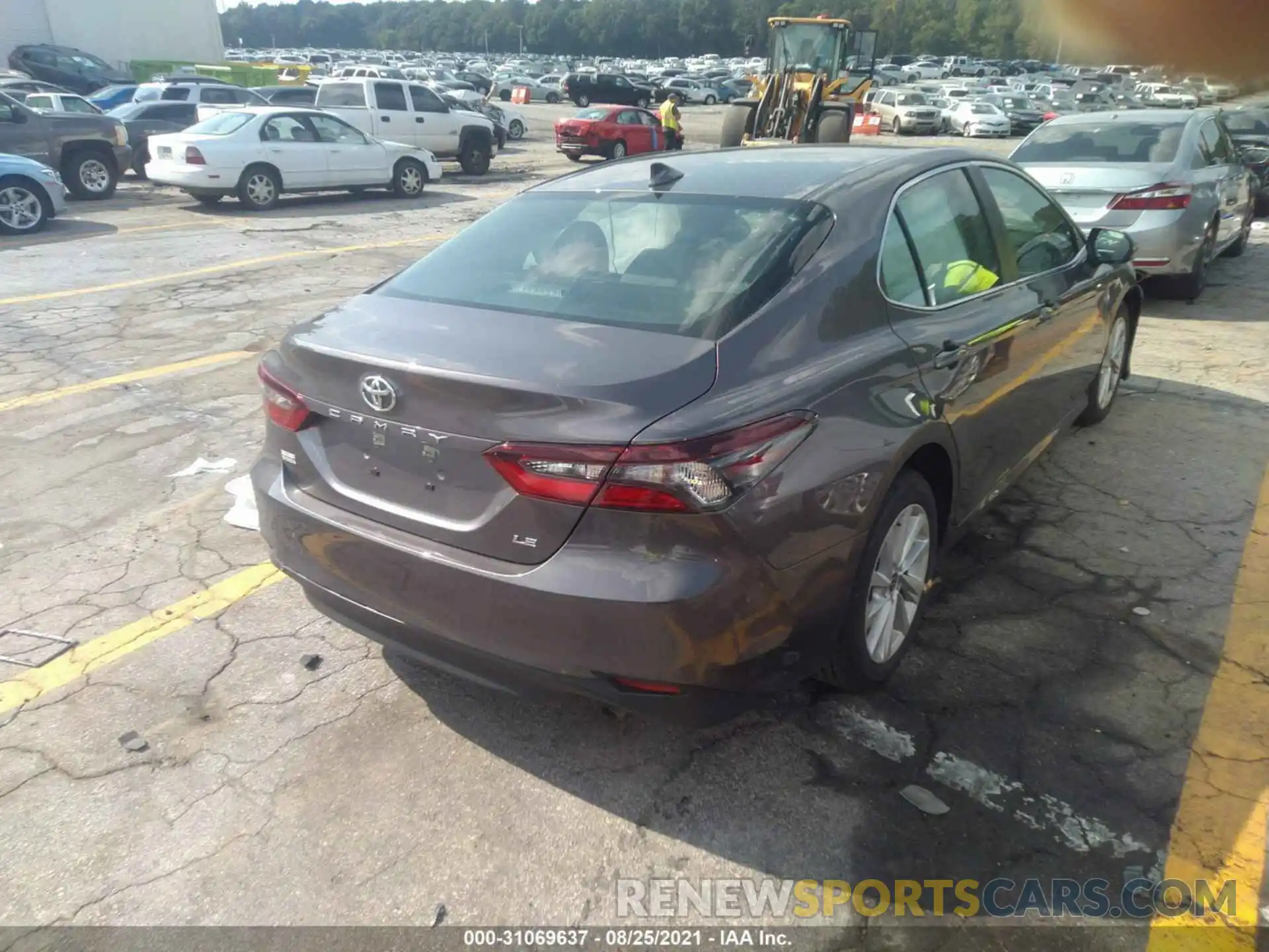 4 Photograph of a damaged car 4T1C11AK8MU489581 TOYOTA CAMRY 2021