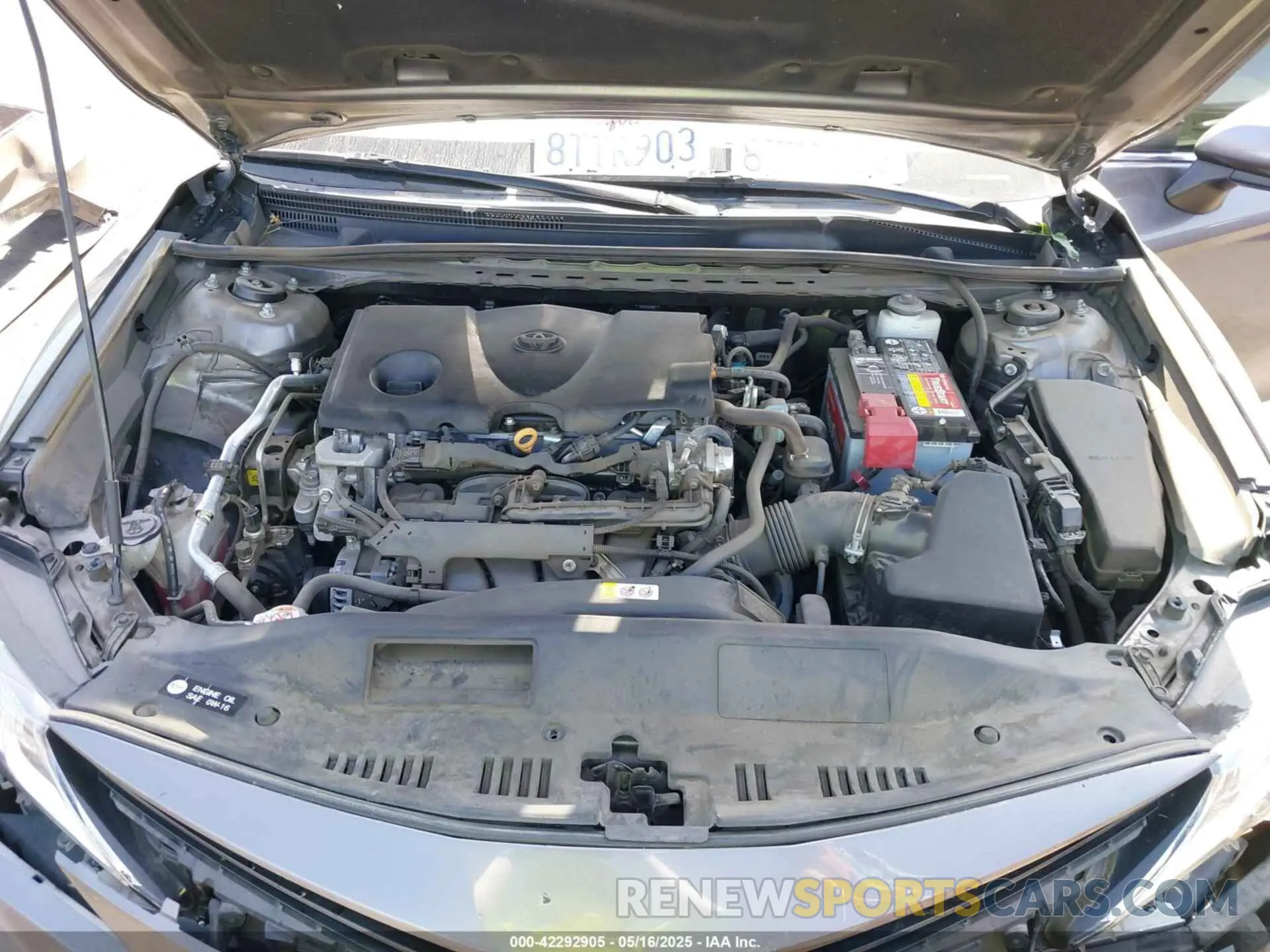 10 Photograph of a damaged car 4T1C11AK8MU513670 TOYOTA CAMRY 2021