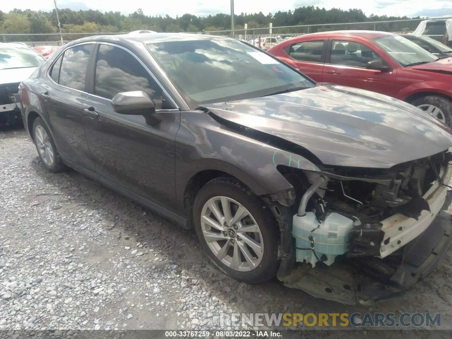 1 Photograph of a damaged car 4T1C11AK8MU550699 TOYOTA CAMRY 2021