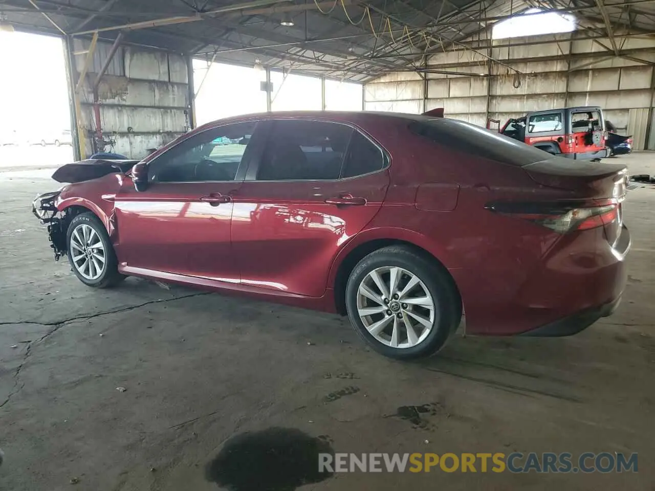 2 Photograph of a damaged car 4T1C11AK8MU552632 TOYOTA CAMRY 2021