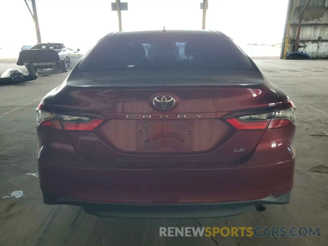 6 Photograph of a damaged car 4T1C11AK8MU552632 TOYOTA CAMRY 2021