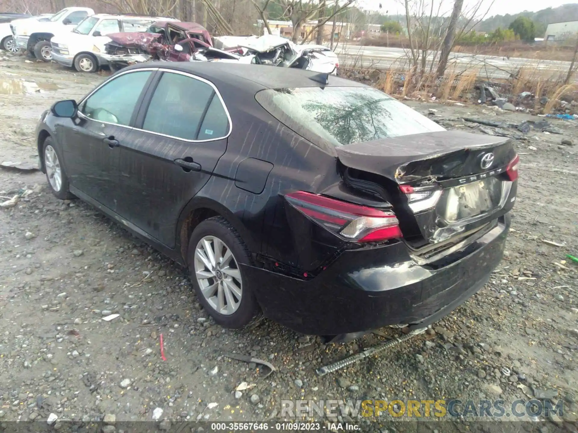 3 Photograph of a damaged car 4T1C11AK8MU562609 TOYOTA CAMRY 2021