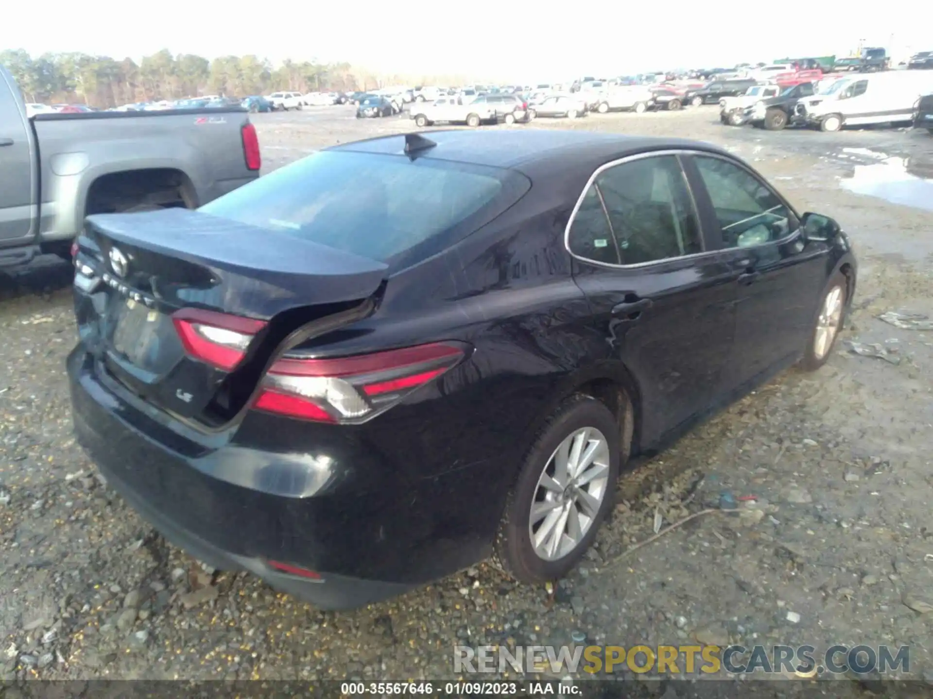 4 Photograph of a damaged car 4T1C11AK8MU562609 TOYOTA CAMRY 2021