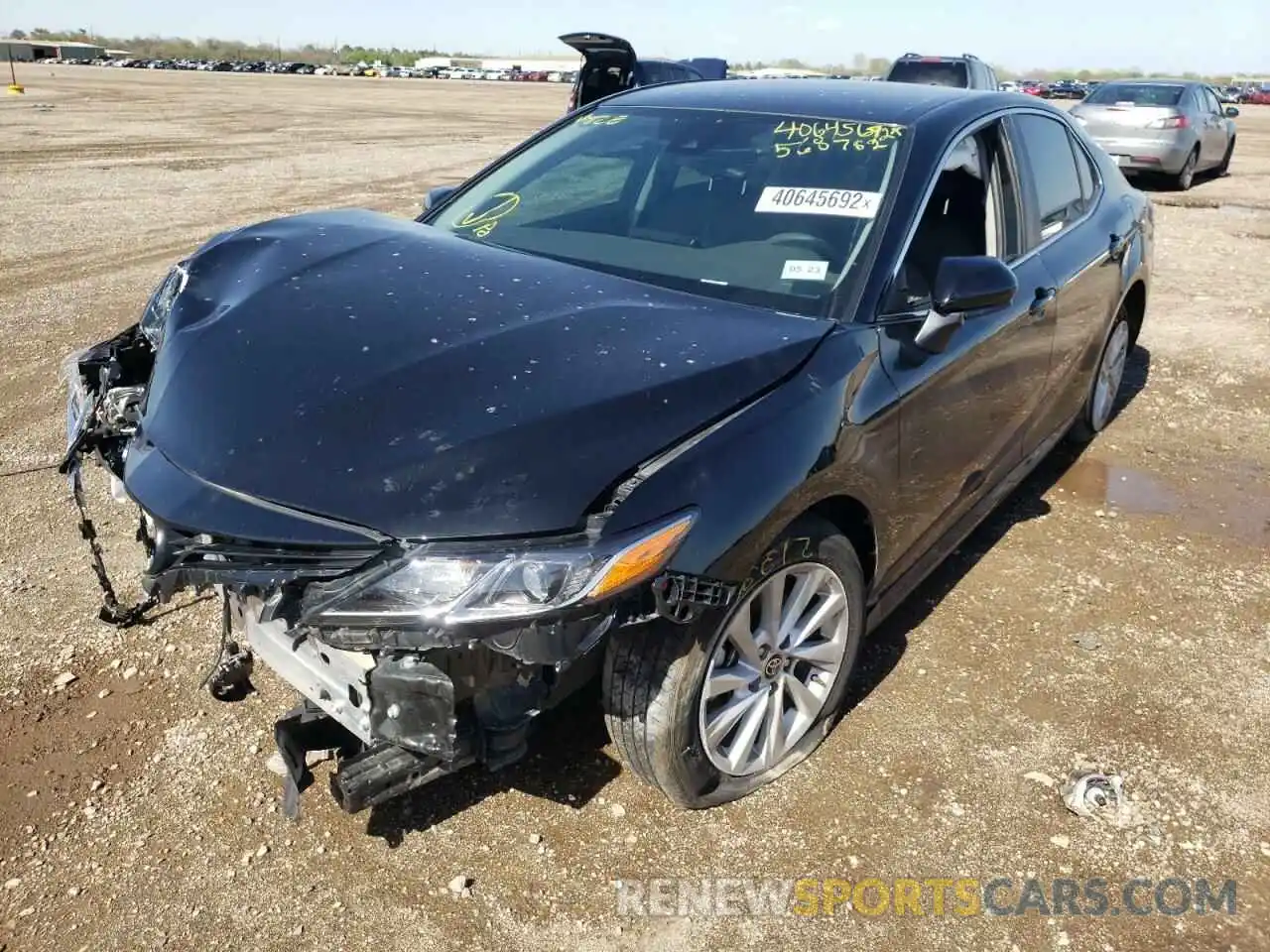 2 Photograph of a damaged car 4T1C11AK8MU568782 TOYOTA CAMRY 2021