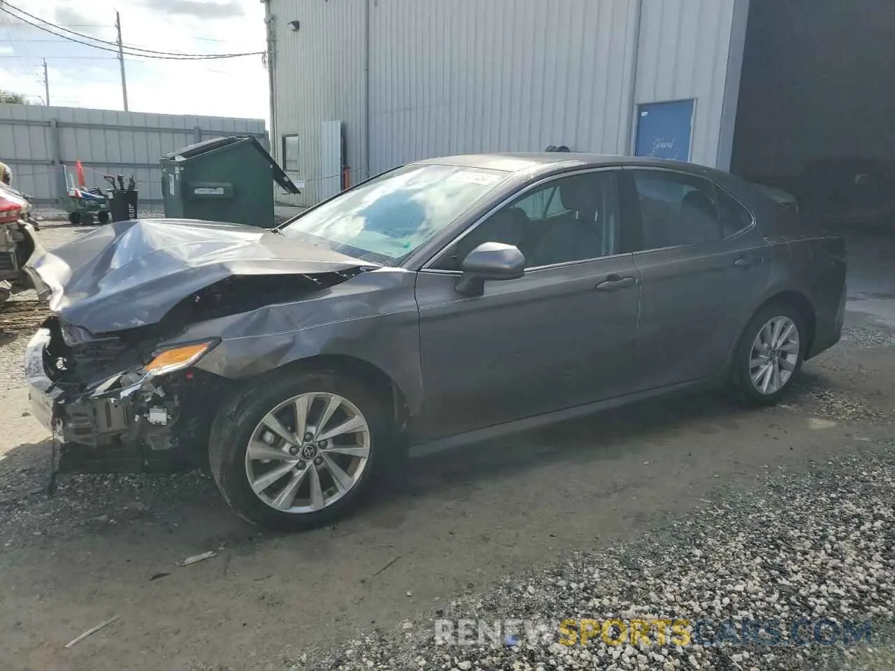 1 Photograph of a damaged car 4T1C11AK8MU569897 TOYOTA CAMRY 2021