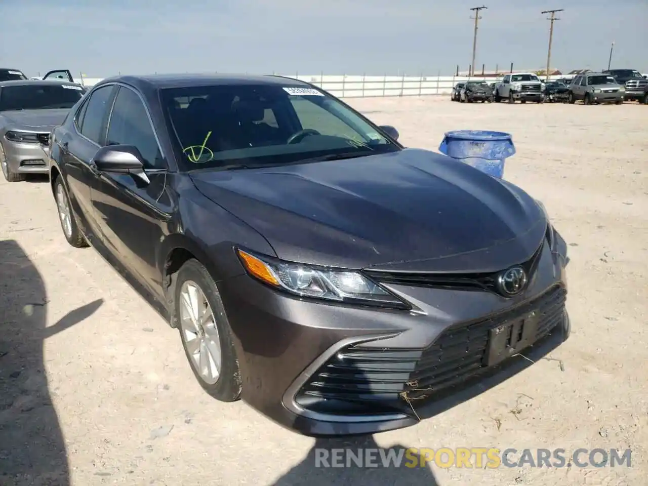 1 Photograph of a damaged car 4T1C11AK8MU591950 TOYOTA CAMRY 2021