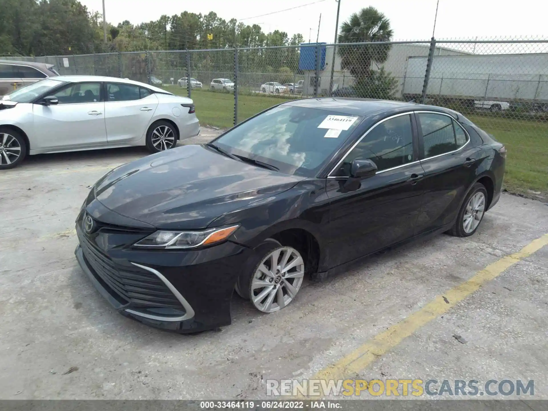 2 Photograph of a damaged car 4T1C11AK8MU592354 TOYOTA CAMRY 2021