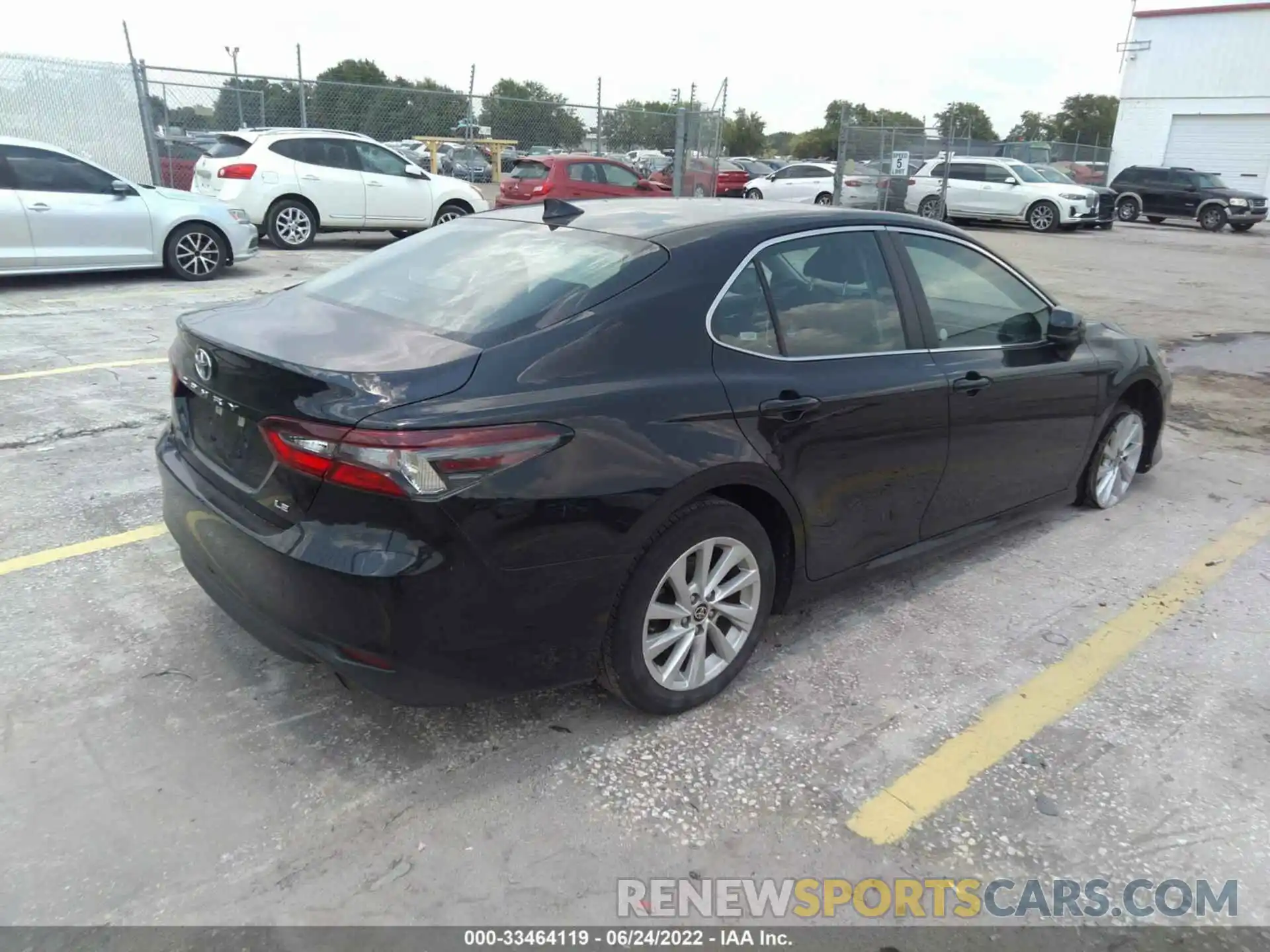 4 Photograph of a damaged car 4T1C11AK8MU592354 TOYOTA CAMRY 2021