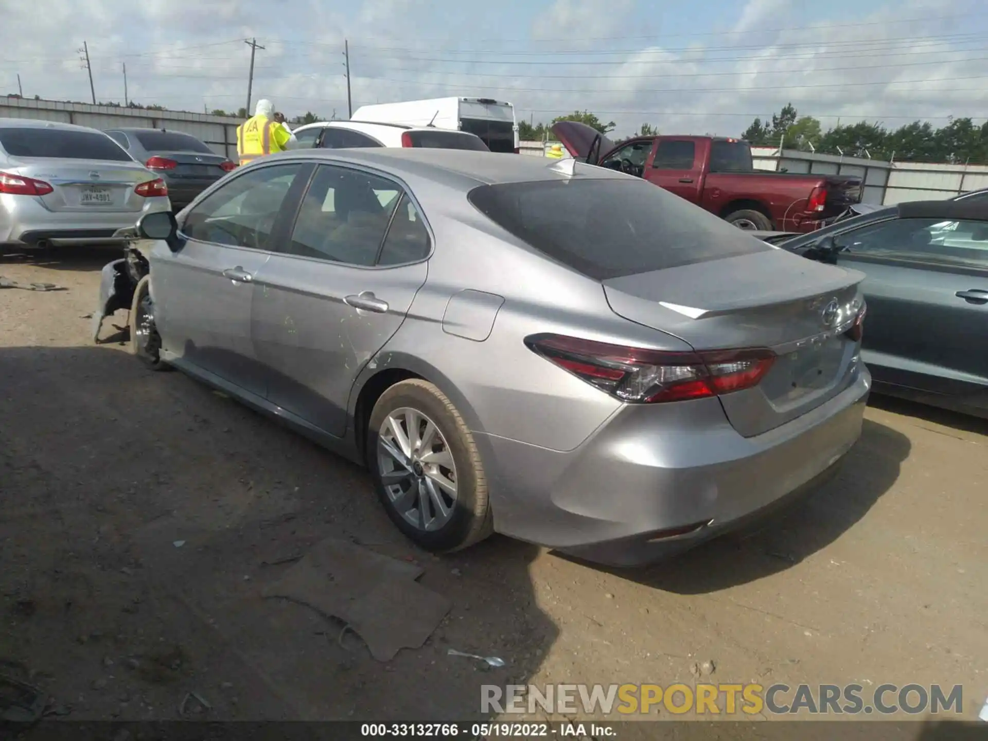 3 Photograph of a damaged car 4T1C11AK8MU594833 TOYOTA CAMRY 2021