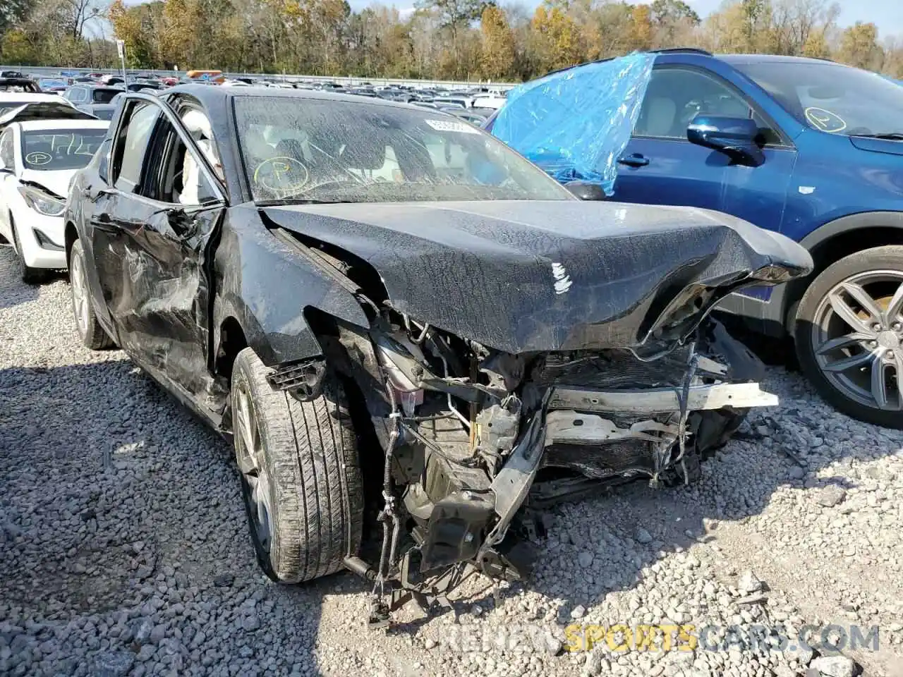 1 Photograph of a damaged car 4T1C11AK8MU600596 TOYOTA CAMRY 2021