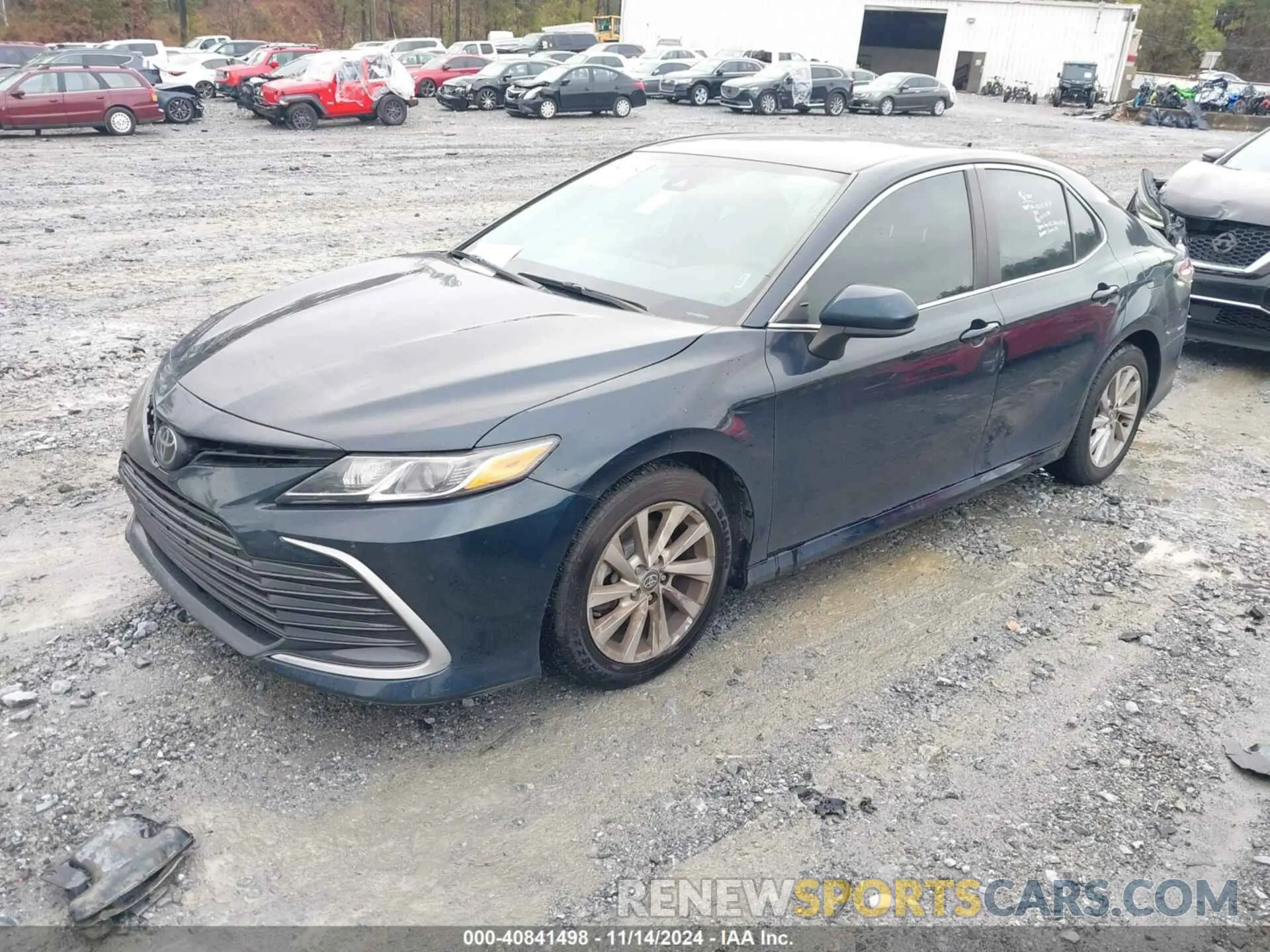 2 Photograph of a damaged car 4T1C11AK9MU405445 TOYOTA CAMRY 2021