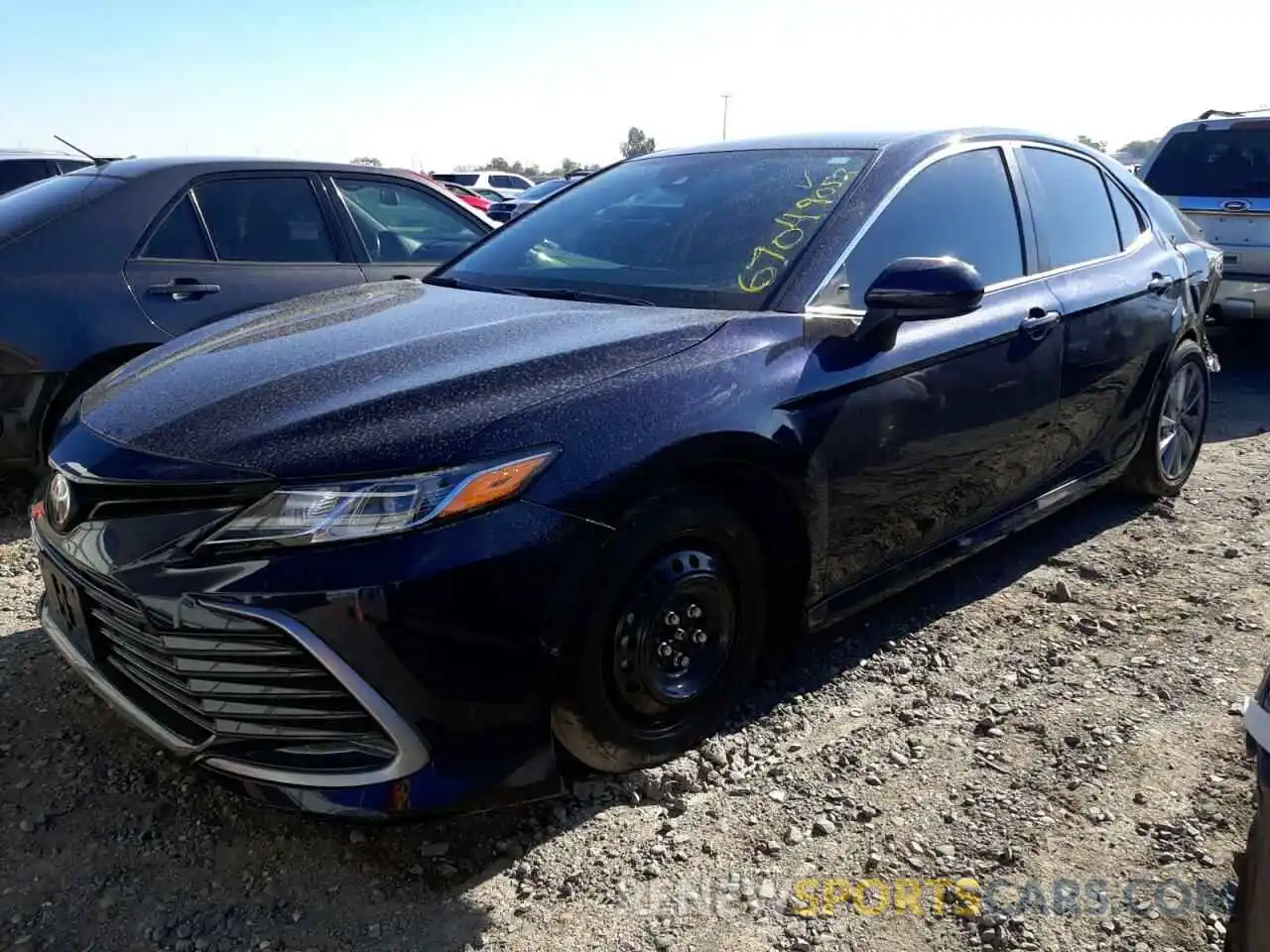 1 Photograph of a damaged car 4T1C11AK9MU414520 TOYOTA CAMRY 2021