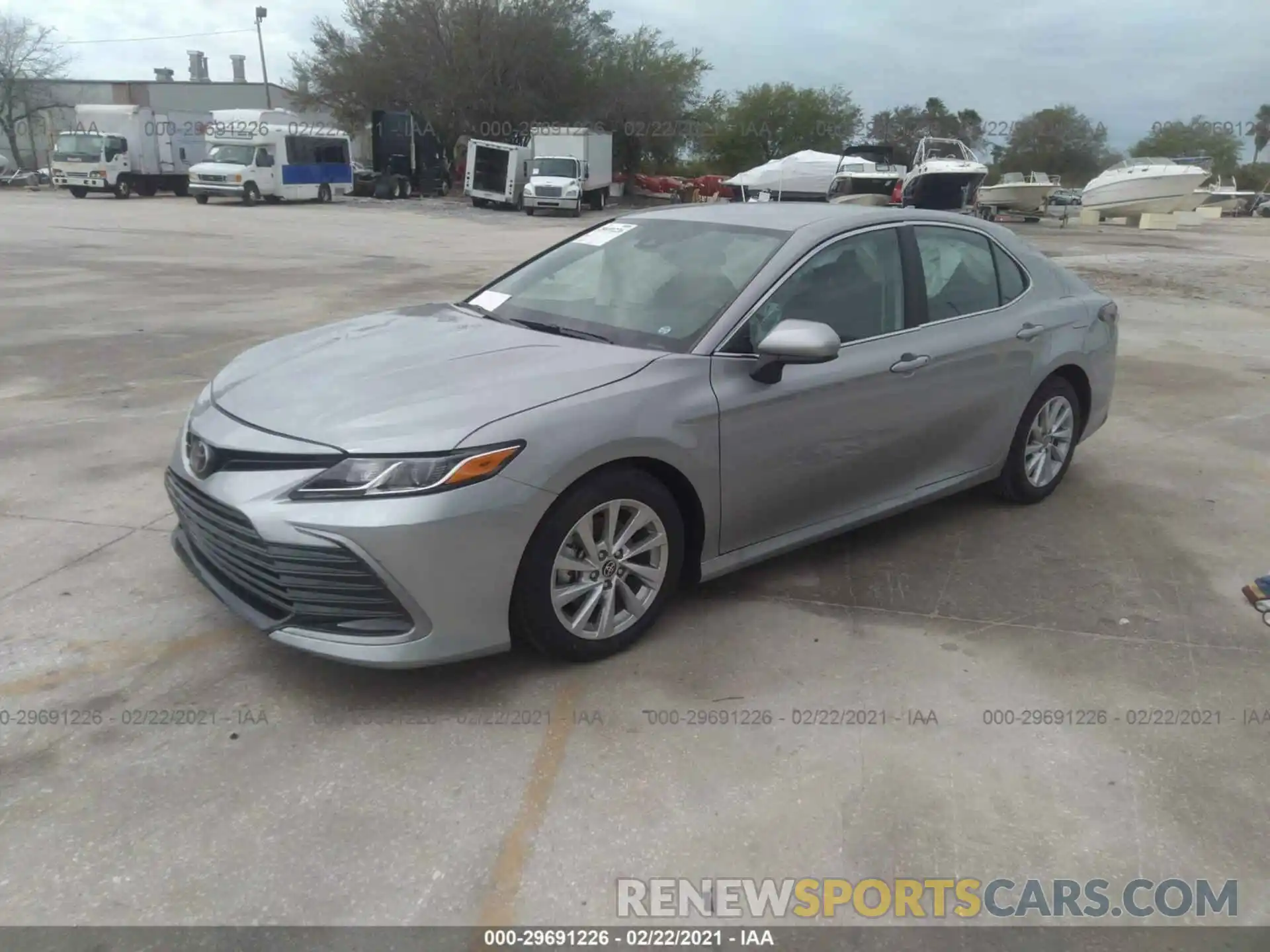 2 Photograph of a damaged car 4T1C11AK9MU430295 TOYOTA CAMRY 2021