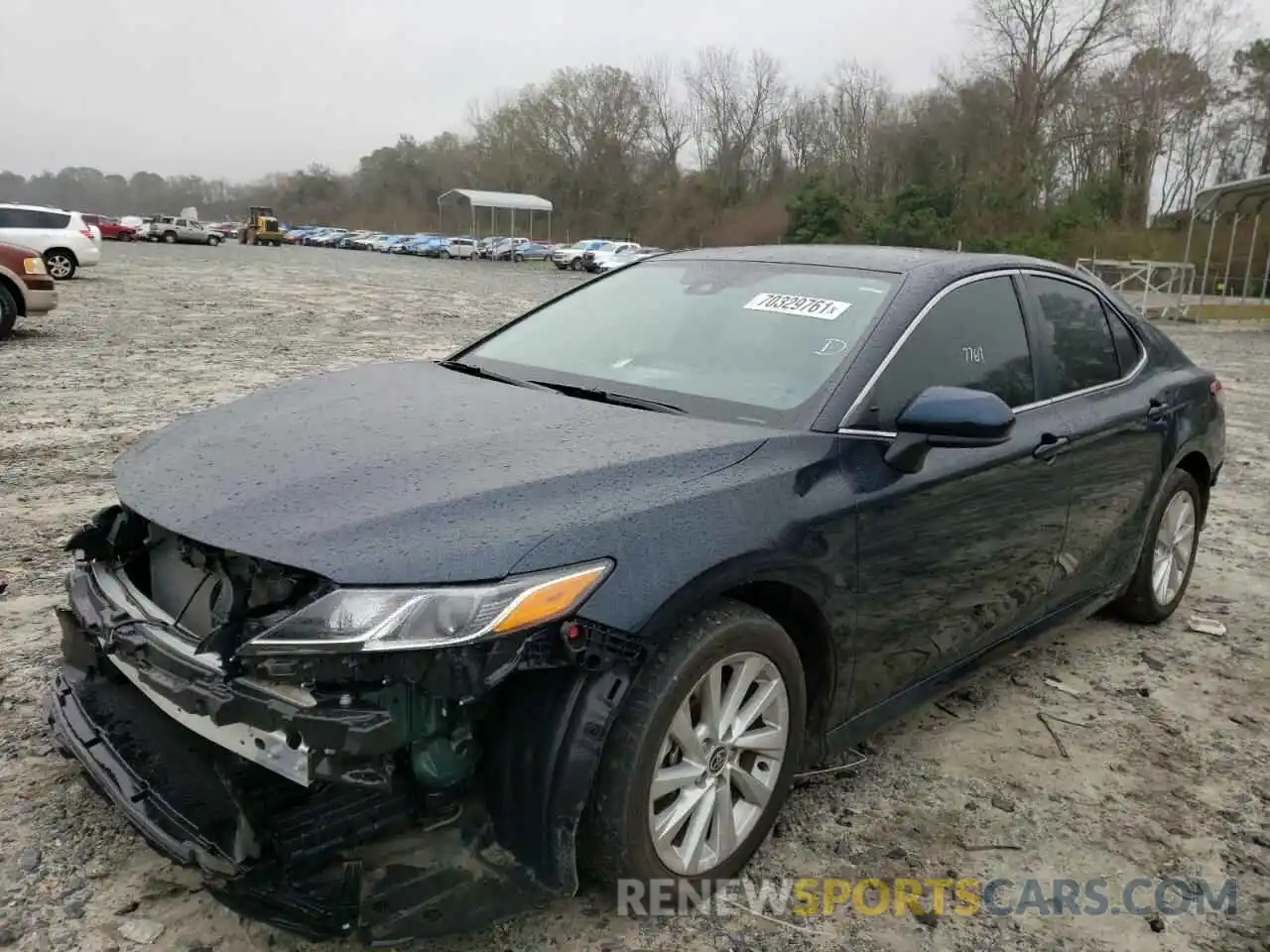 2 Photograph of a damaged car 4T1C11AK9MU451339 TOYOTA CAMRY 2021