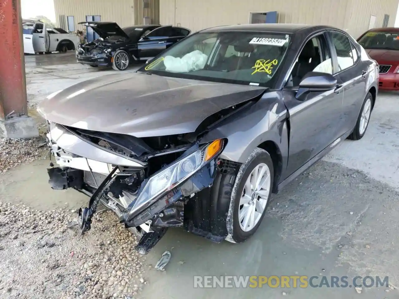 2 Photograph of a damaged car 4T1C11AK9MU454323 TOYOTA CAMRY 2021