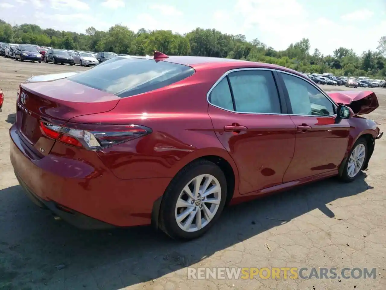 4 Photograph of a damaged car 4T1C11AK9MU456931 TOYOTA CAMRY 2021