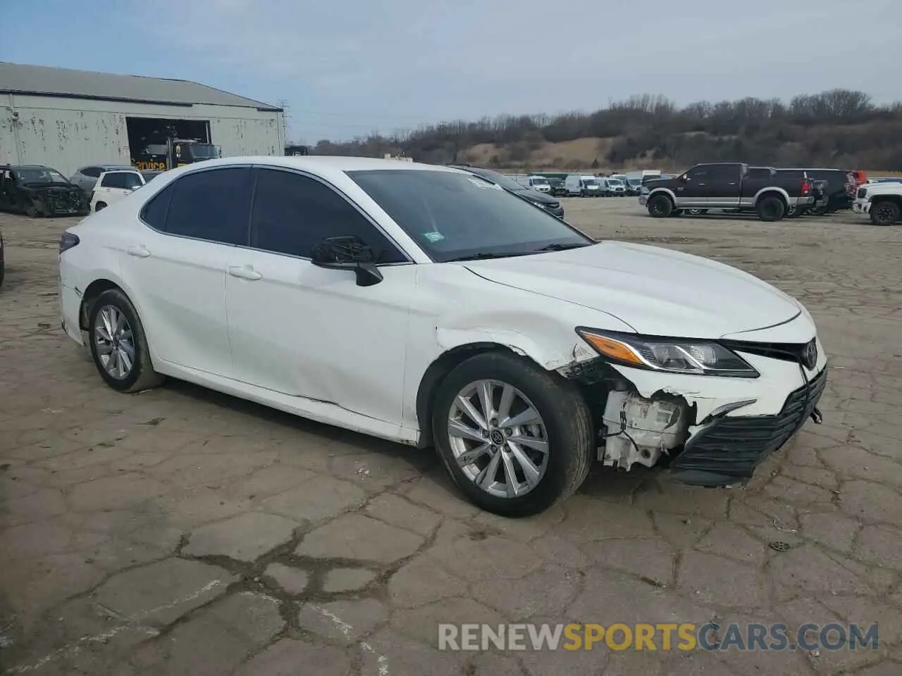 4 Photograph of a damaged car 4T1C11AK9MU457206 TOYOTA CAMRY 2021