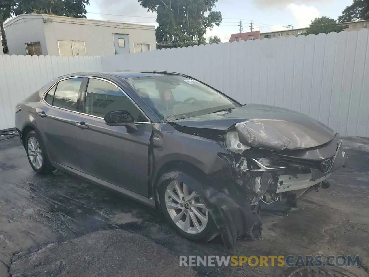 4 Photograph of a damaged car 4T1C11AK9MU459876 TOYOTA CAMRY 2021