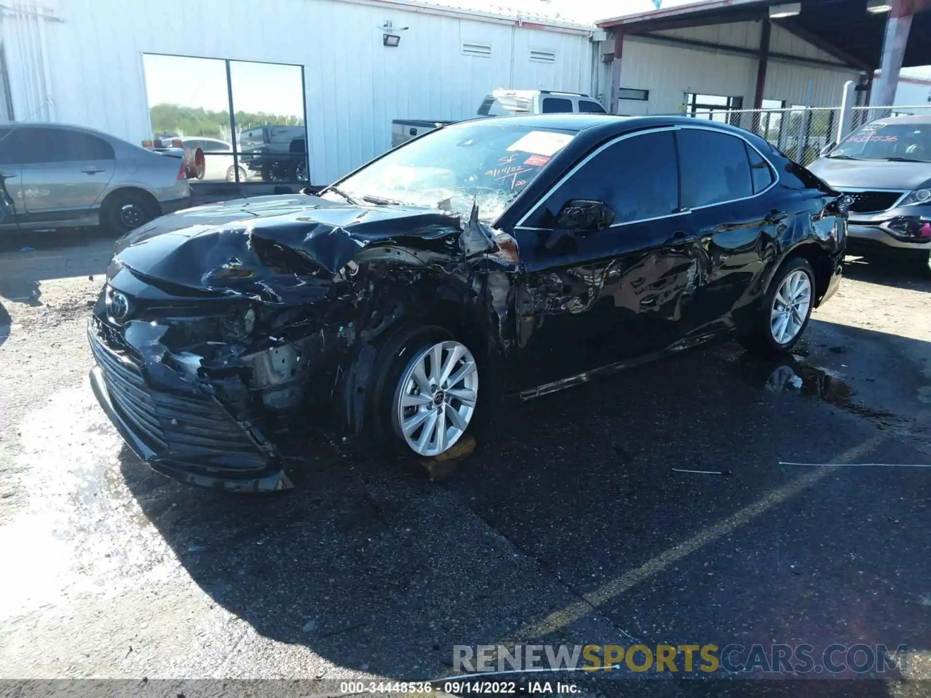 2 Photograph of a damaged car 4T1C11AK9MU466195 TOYOTA CAMRY 2021