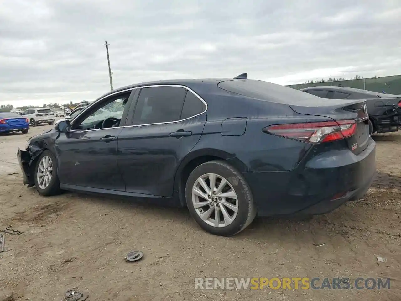 2 Photograph of a damaged car 4T1C11AK9MU467976 TOYOTA CAMRY 2021