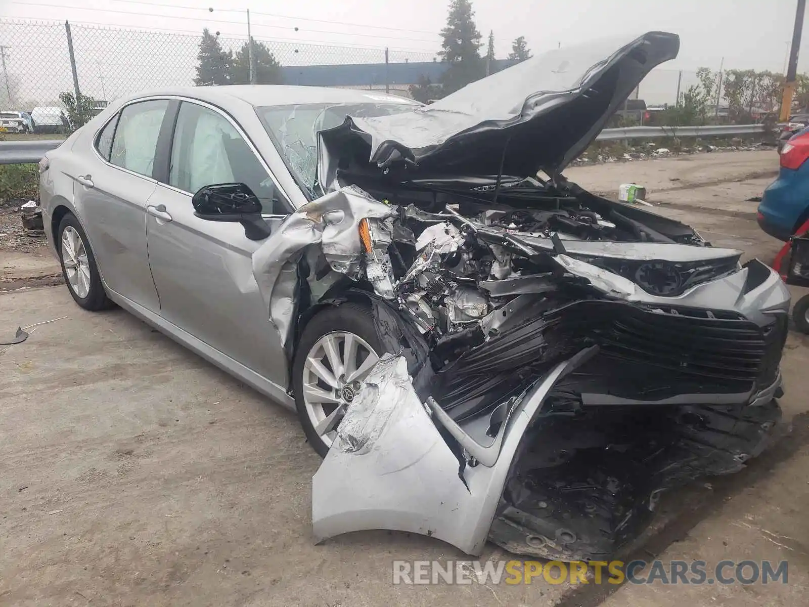 1 Photograph of a damaged car 4T1C11AK9MU481277 TOYOTA CAMRY 2021