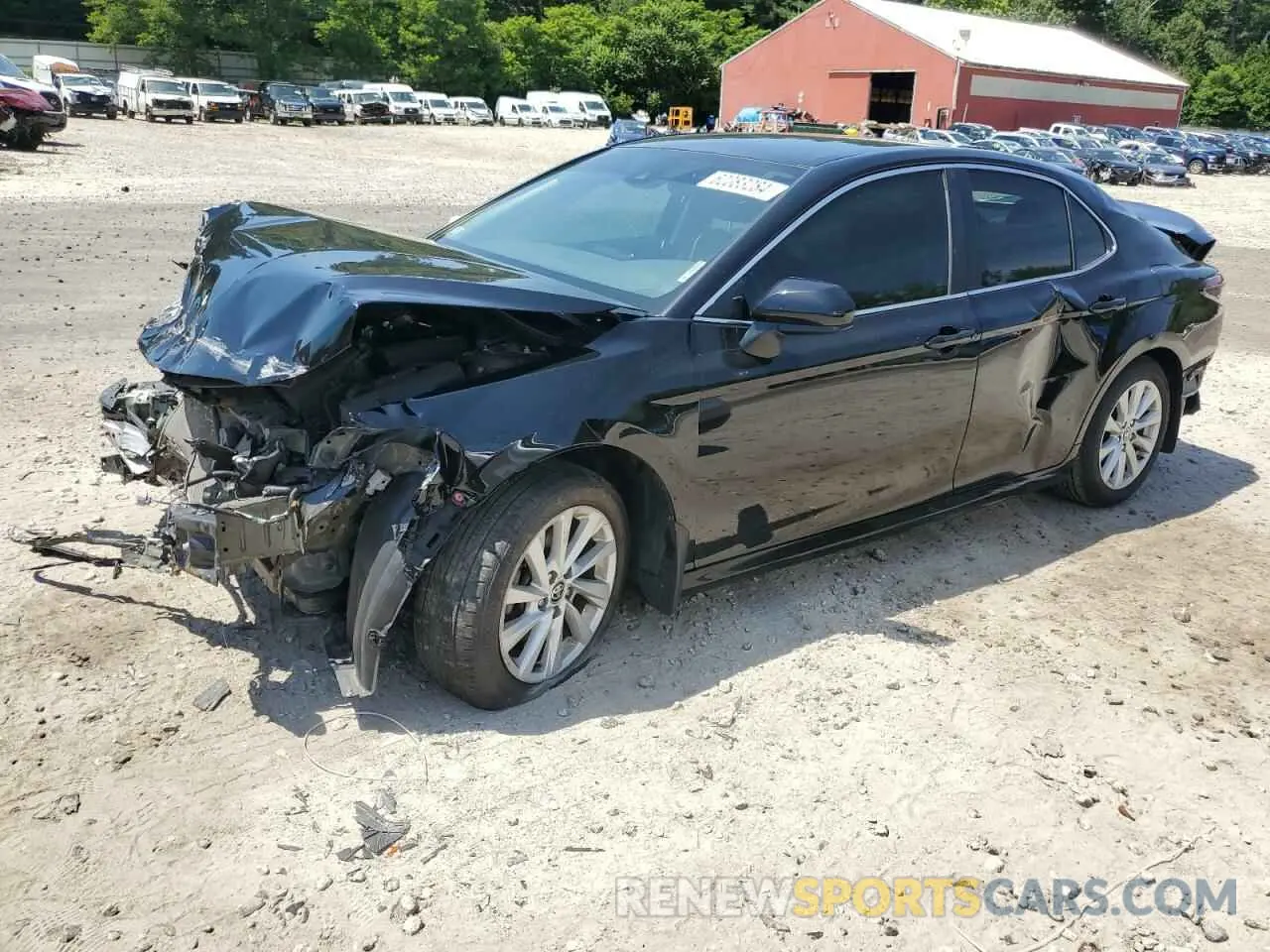 1 Photograph of a damaged car 4T1C11AK9MU492778 TOYOTA CAMRY 2021