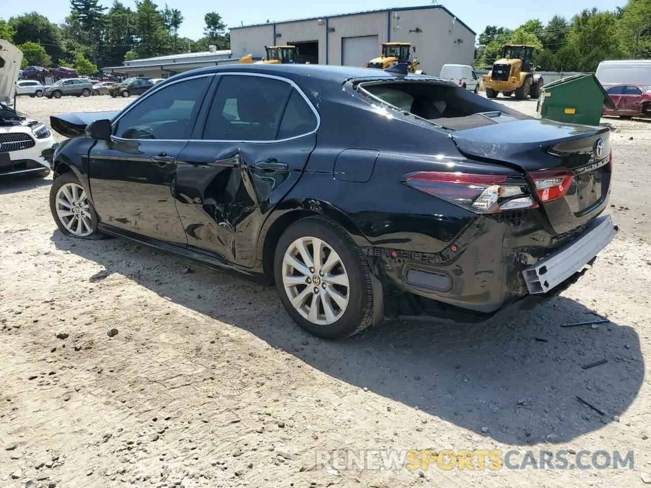2 Photograph of a damaged car 4T1C11AK9MU492778 TOYOTA CAMRY 2021