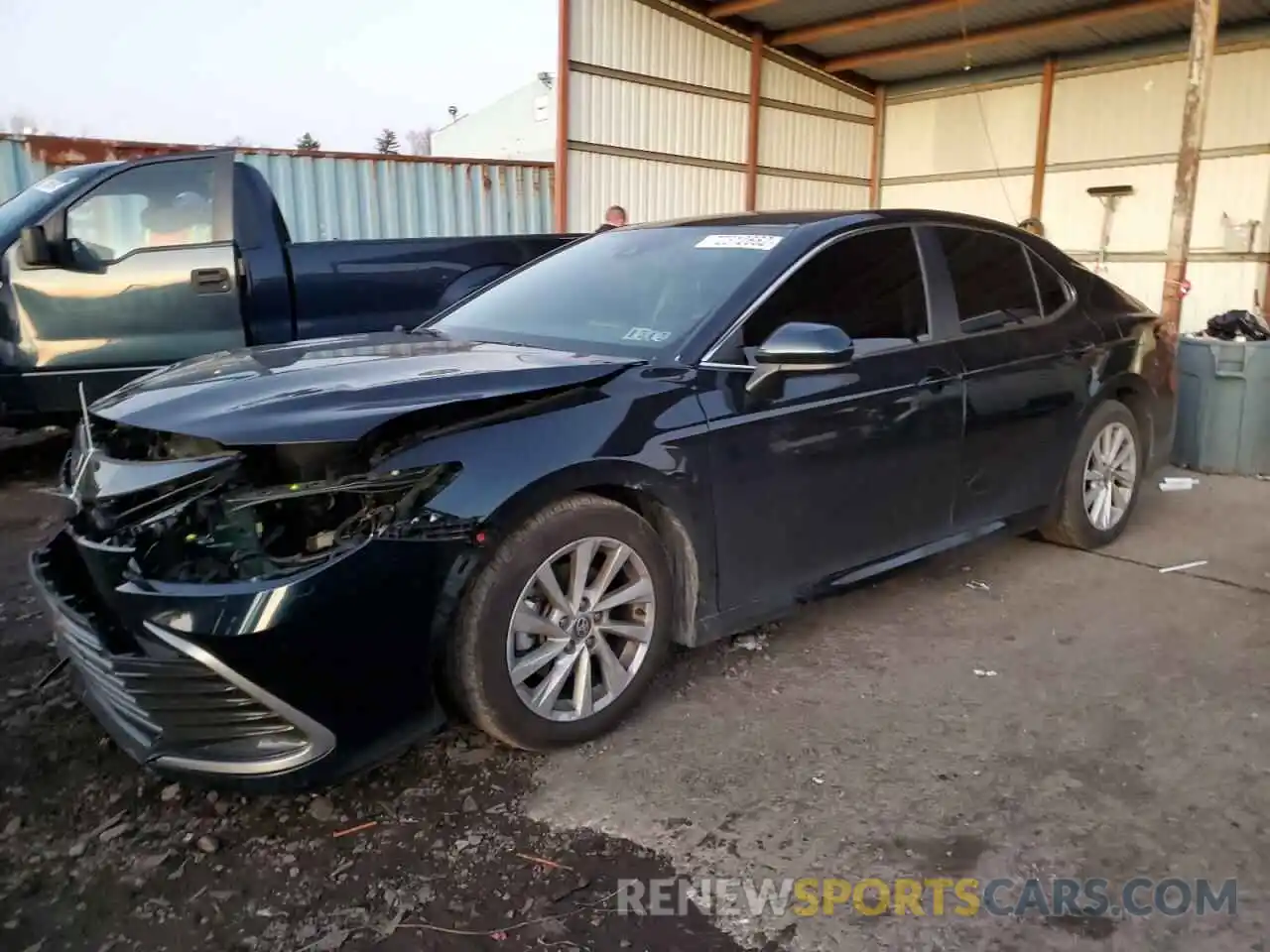 1 Photograph of a damaged car 4T1C11AK9MU492831 TOYOTA CAMRY 2021