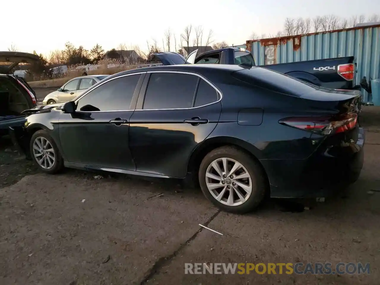 2 Photograph of a damaged car 4T1C11AK9MU492831 TOYOTA CAMRY 2021