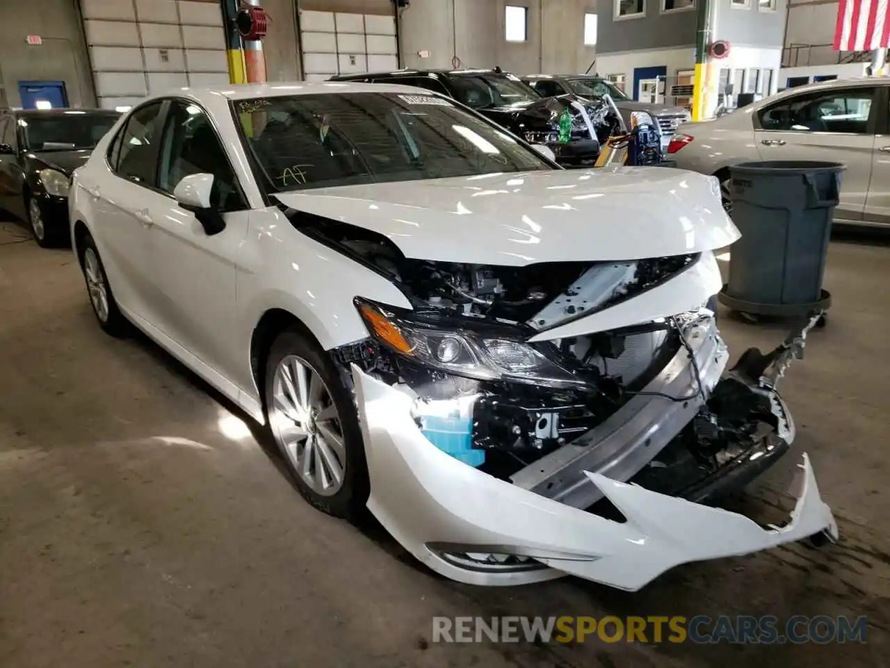 1 Photograph of a damaged car 4T1C11AK9MU493073 TOYOTA CAMRY 2021