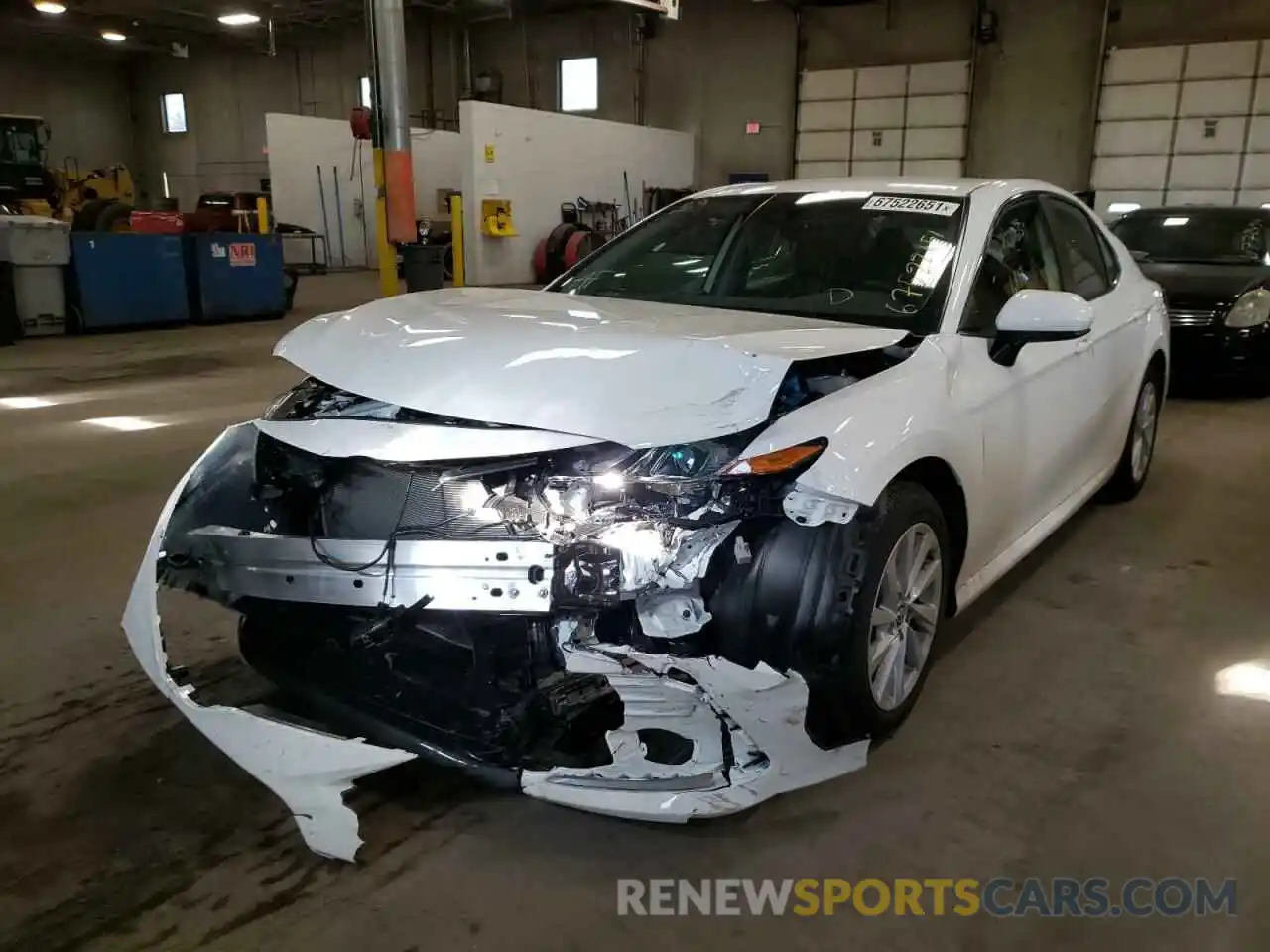 2 Photograph of a damaged car 4T1C11AK9MU493073 TOYOTA CAMRY 2021