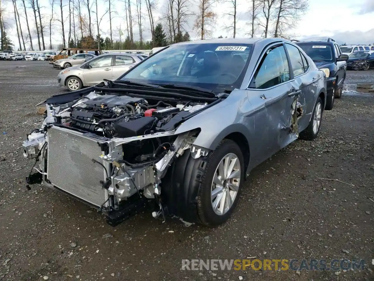 2 Photograph of a damaged car 4T1C11AK9MU532194 TOYOTA CAMRY 2021