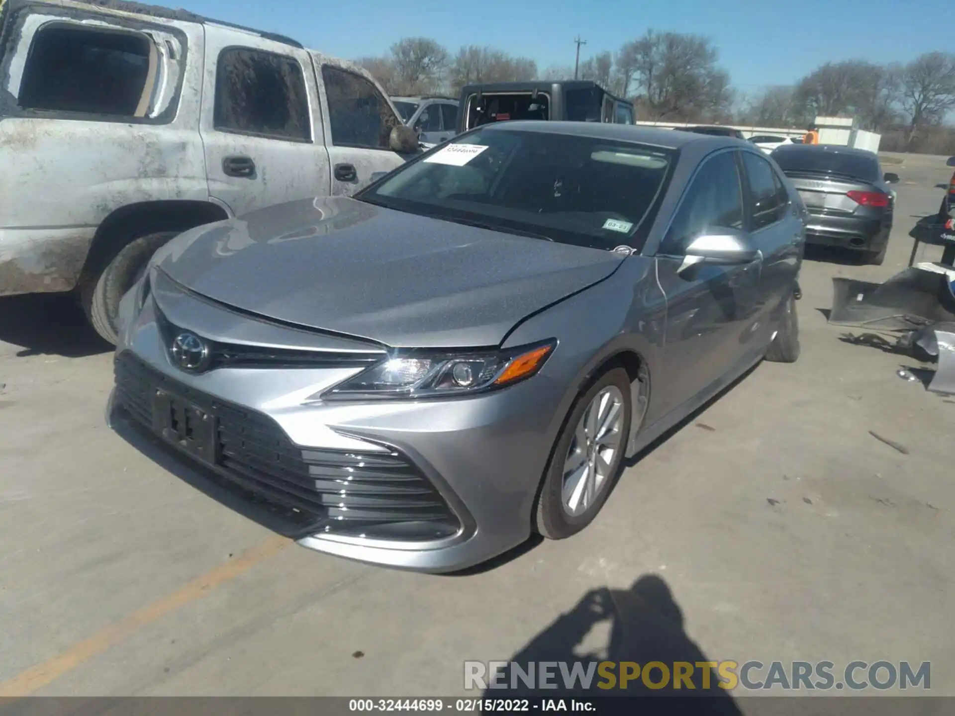 2 Photograph of a damaged car 4T1C11AK9MU552297 TOYOTA CAMRY 2021