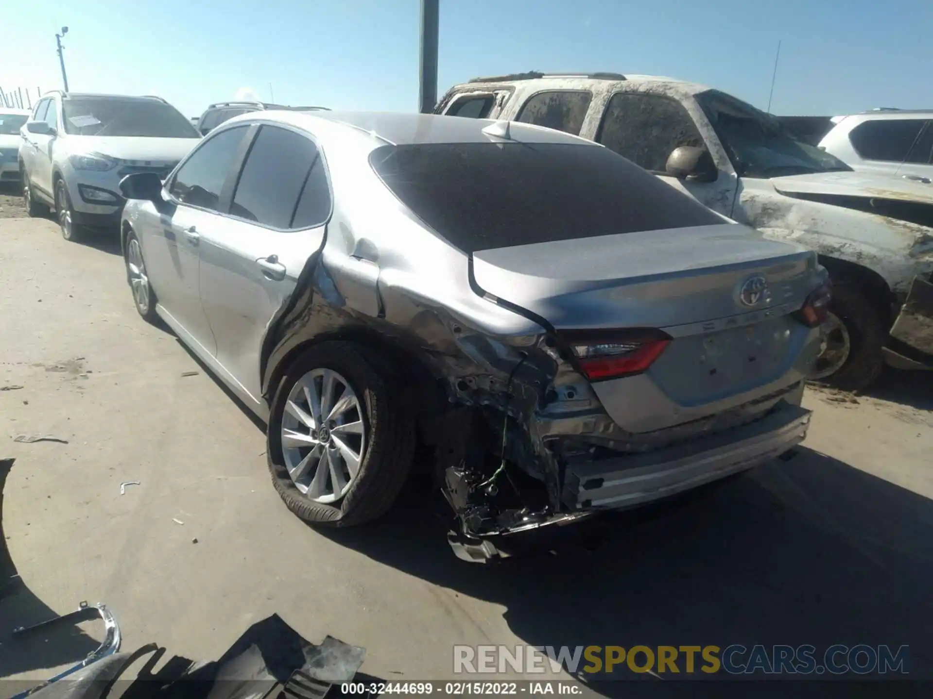 3 Photograph of a damaged car 4T1C11AK9MU552297 TOYOTA CAMRY 2021