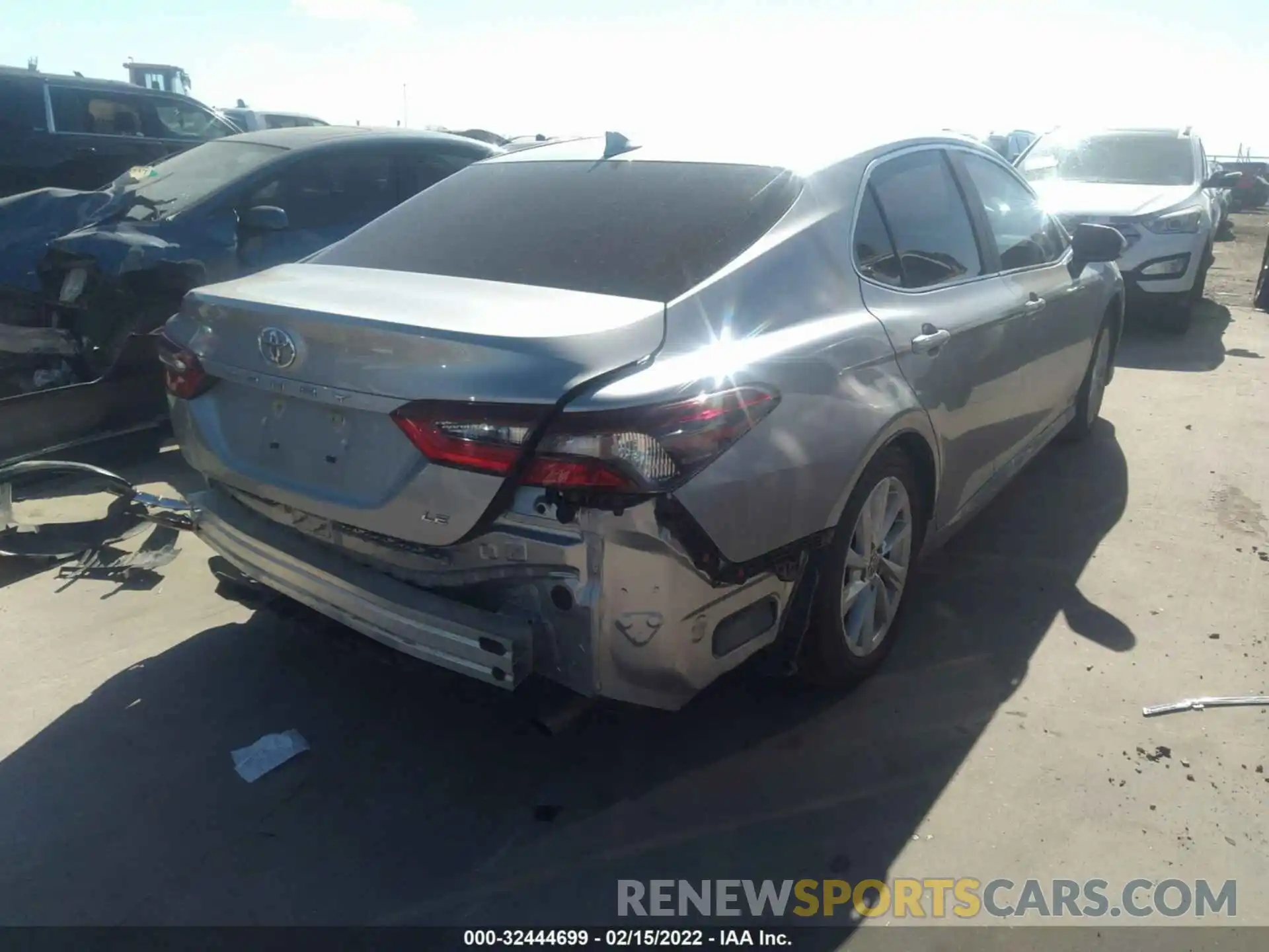 4 Photograph of a damaged car 4T1C11AK9MU552297 TOYOTA CAMRY 2021