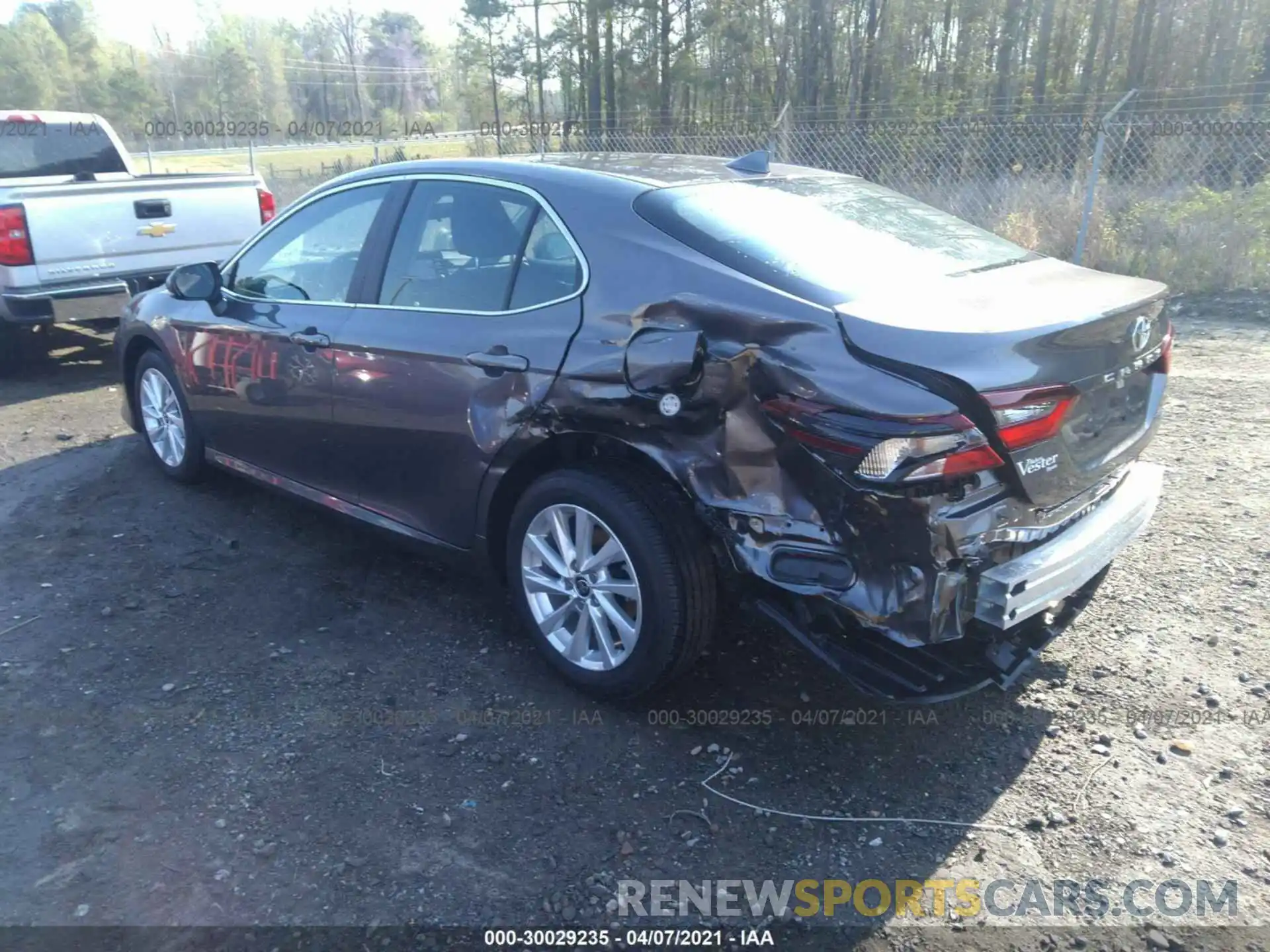 3 Photograph of a damaged car 4T1C11AK9MU558102 TOYOTA CAMRY 2021