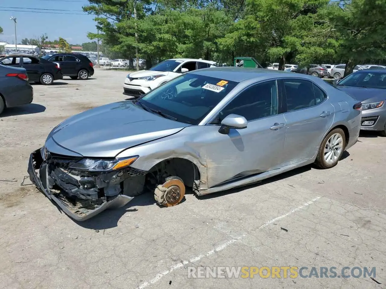 1 Photograph of a damaged car 4T1C11AK9MU562778 TOYOTA CAMRY 2021