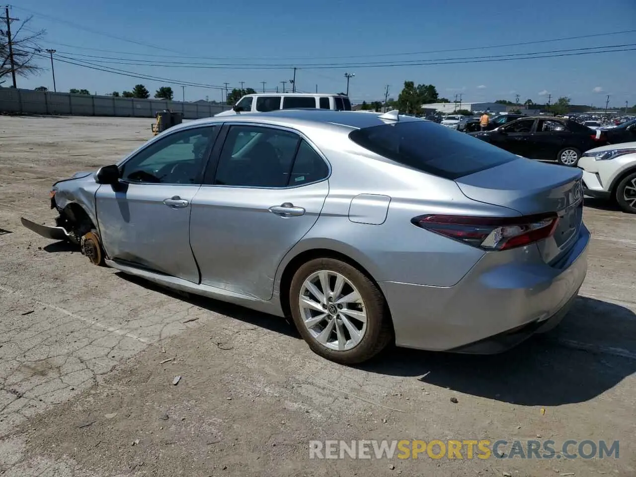 2 Photograph of a damaged car 4T1C11AK9MU562778 TOYOTA CAMRY 2021
