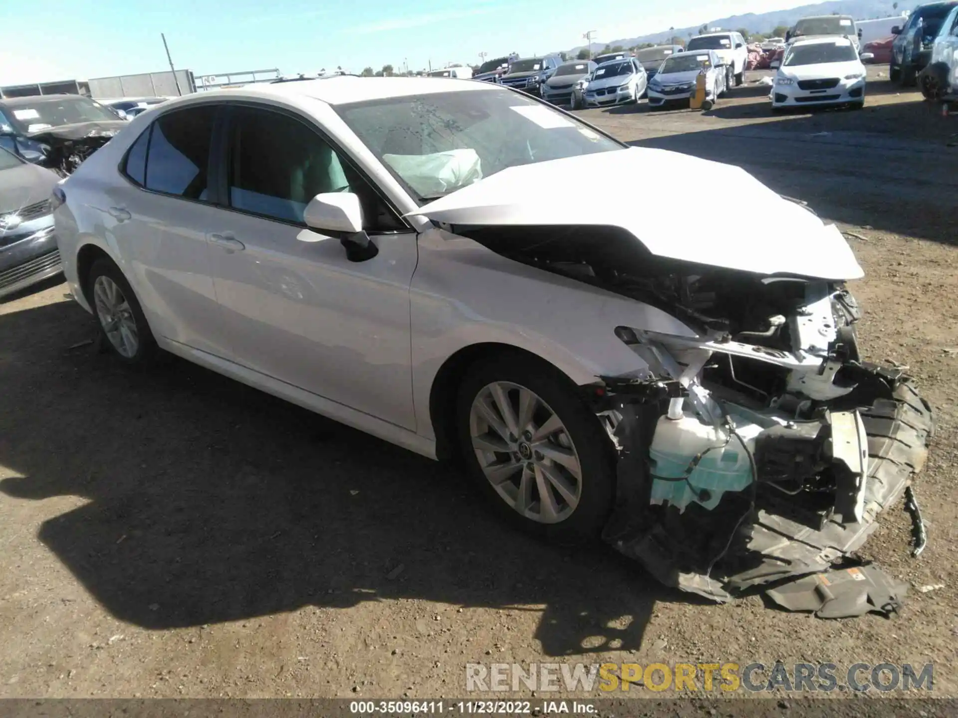 1 Photograph of a damaged car 4T1C11AK9MU573666 TOYOTA CAMRY 2021