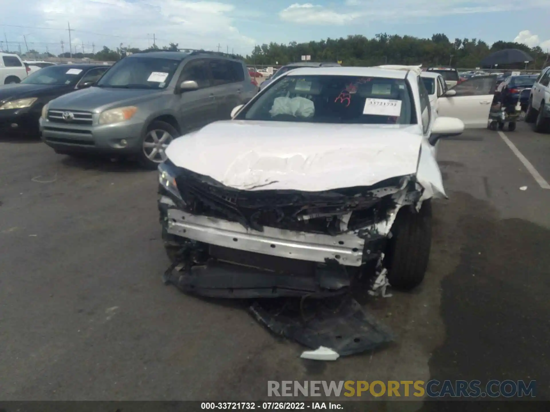 6 Photograph of a damaged car 4T1C11AK9MU574817 TOYOTA CAMRY 2021