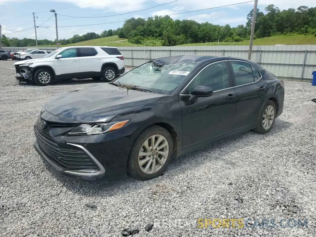 1 Photograph of a damaged car 4T1C11AK9MU579242 TOYOTA CAMRY 2021