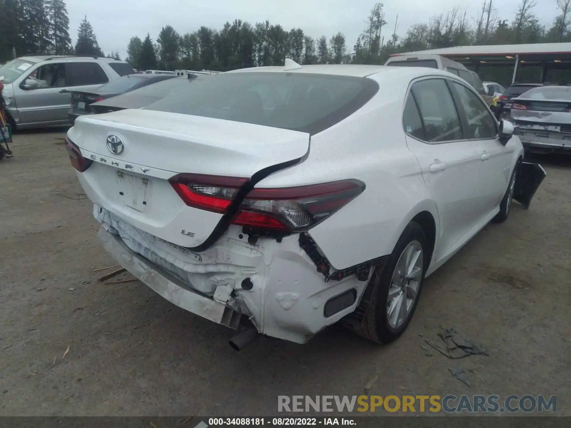 4 Photograph of a damaged car 4T1C11AK9MU592329 TOYOTA CAMRY 2021