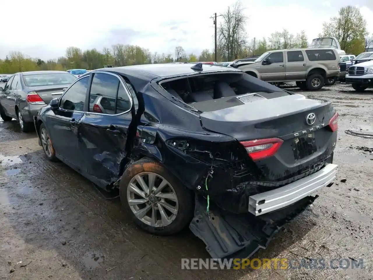 3 Photograph of a damaged car 4T1C11AK9MU594307 TOYOTA CAMRY 2021